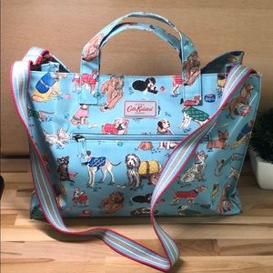 Dog Print Cath Kidston Messenger Bag